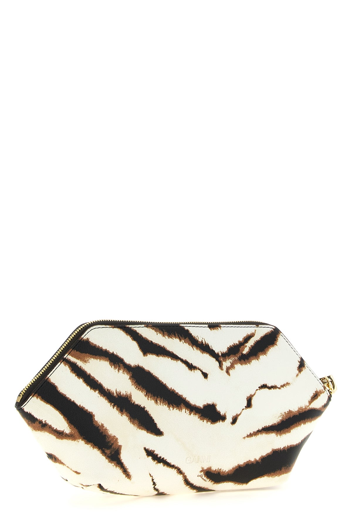 bou beauty in leather-effect fabric
