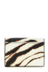 bou card holder in leather-effect fabric
