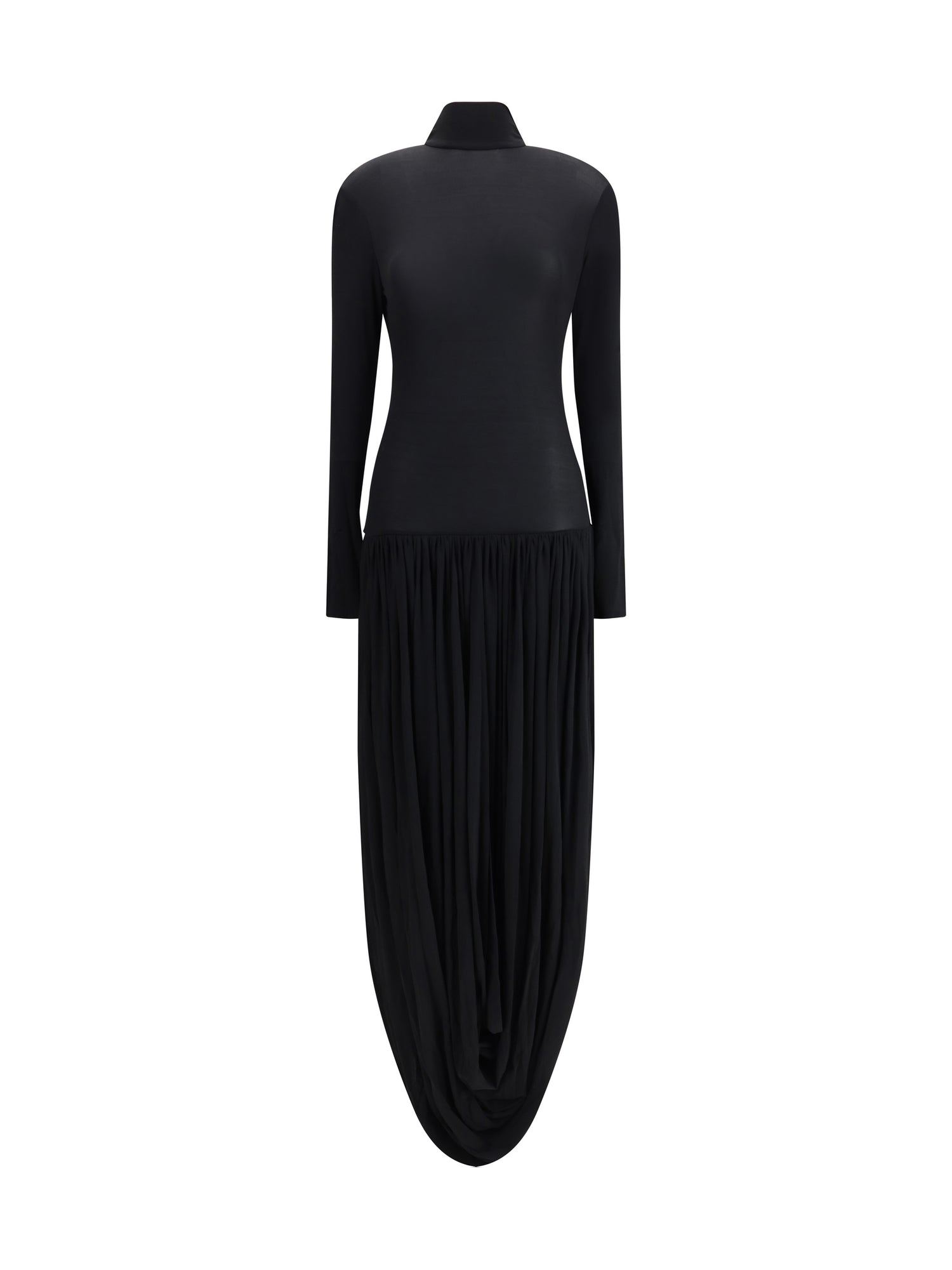 MAGDA BUTRYM 38 long turtleneck dress