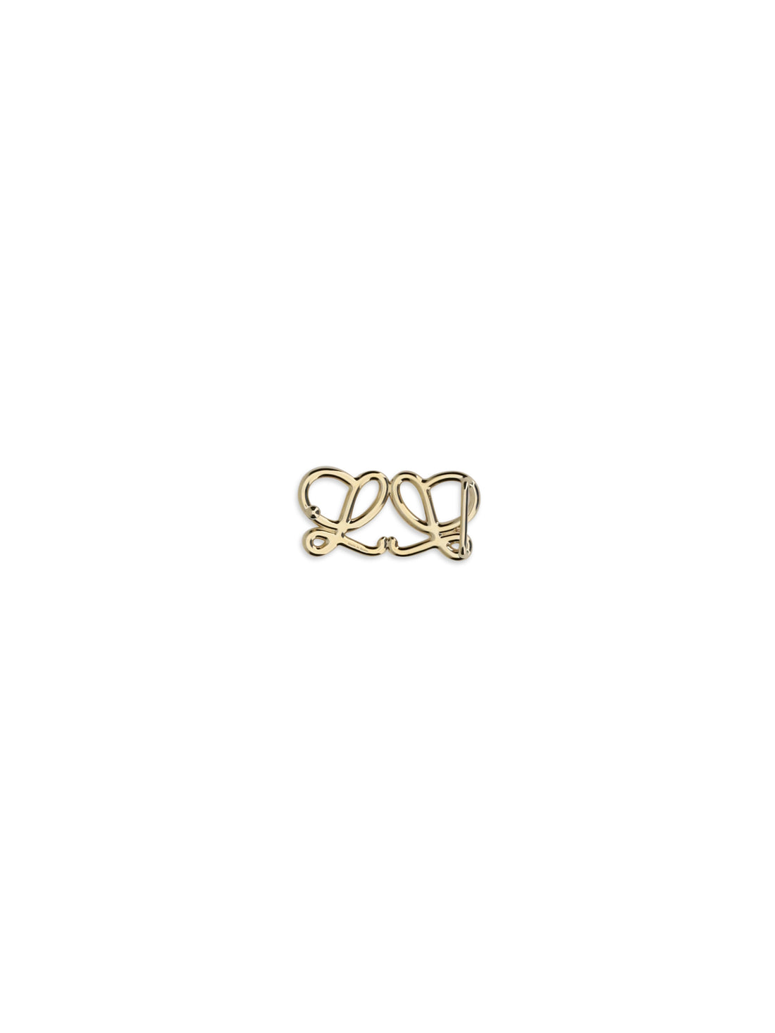 LOEWE OS double l belt buckle