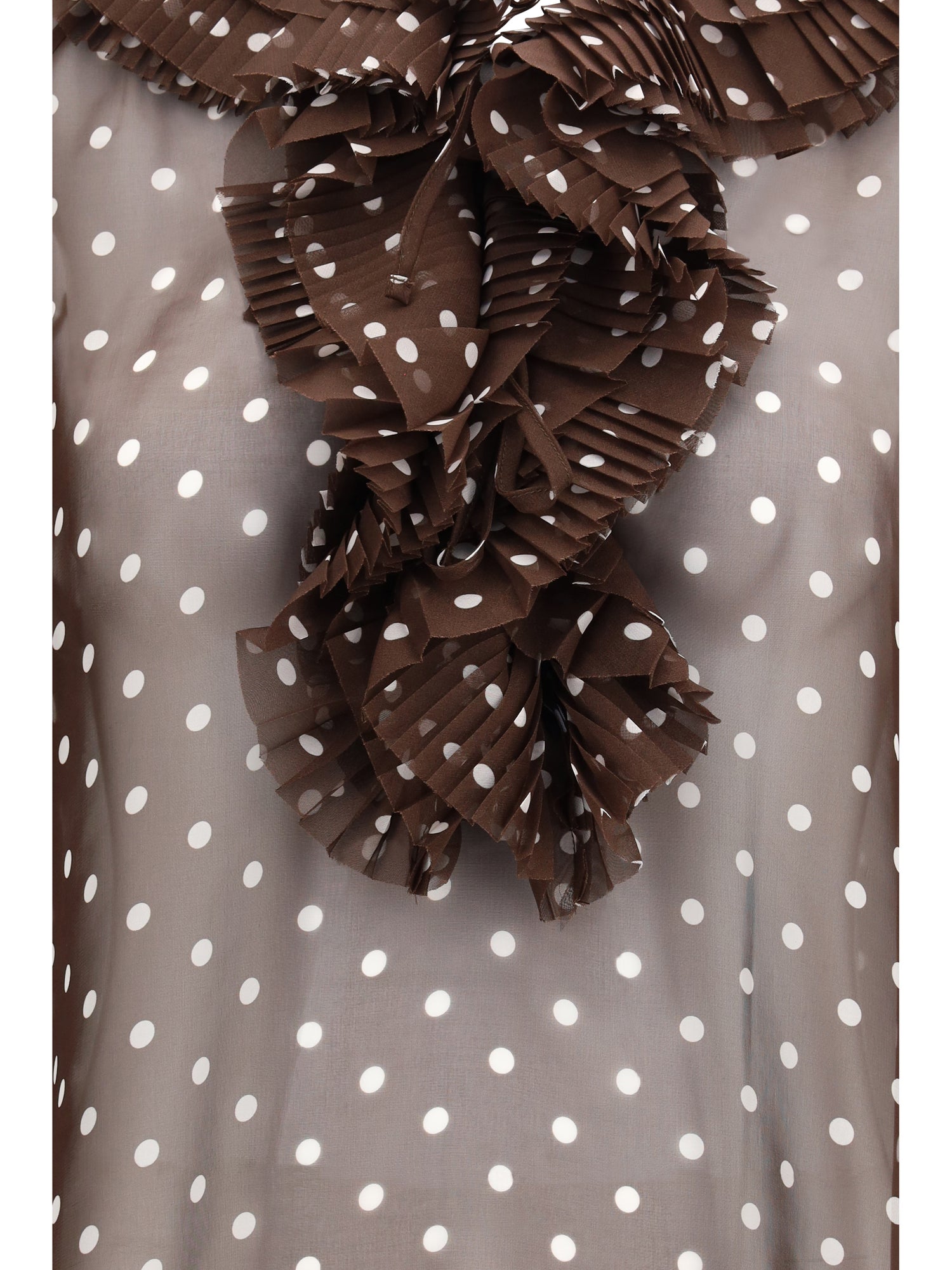 P.A.R.O.S.H. M polka-dot patterned shirt