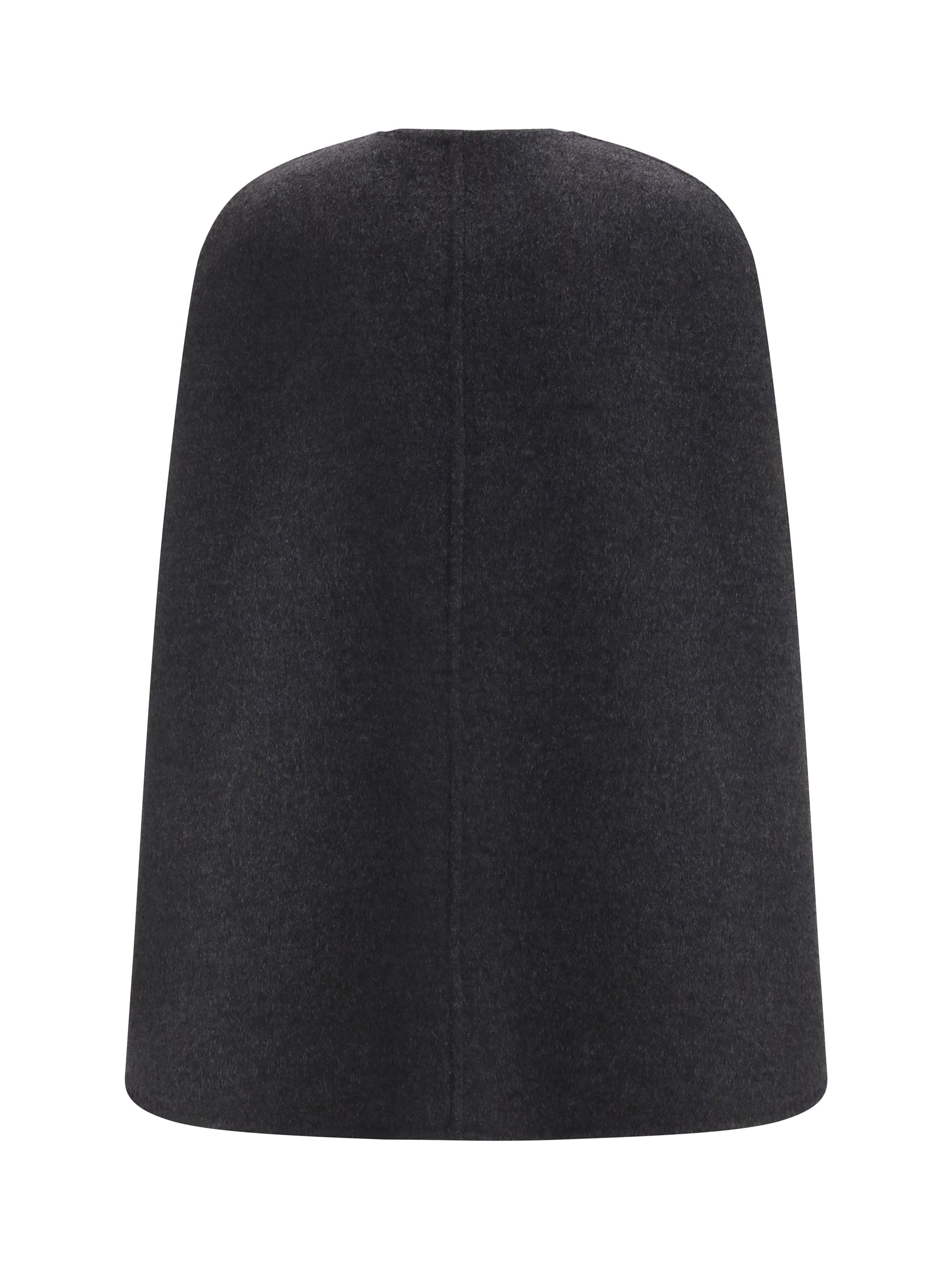 wool-blend cape