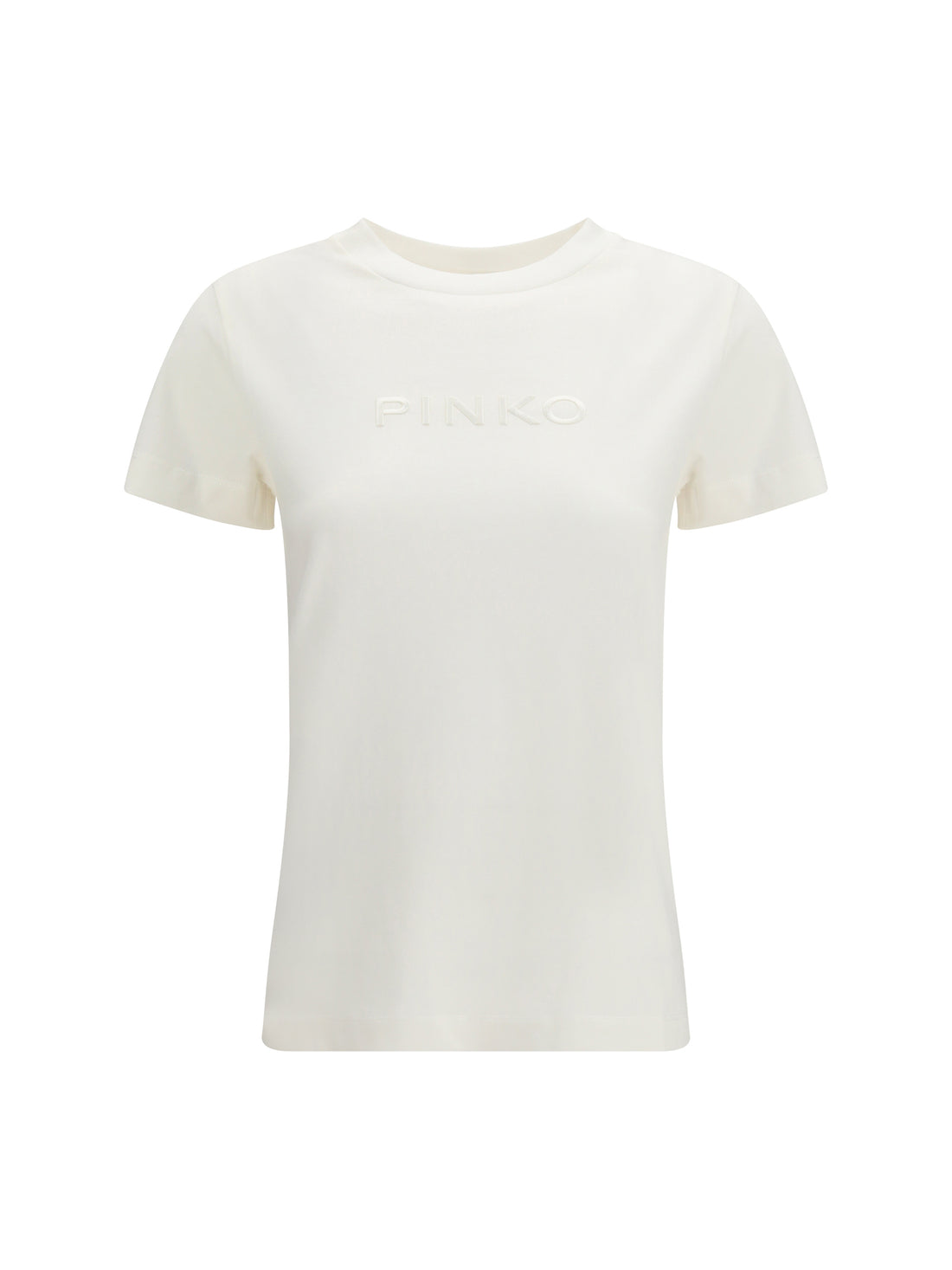 PINKO L start t-shirt jersey patch