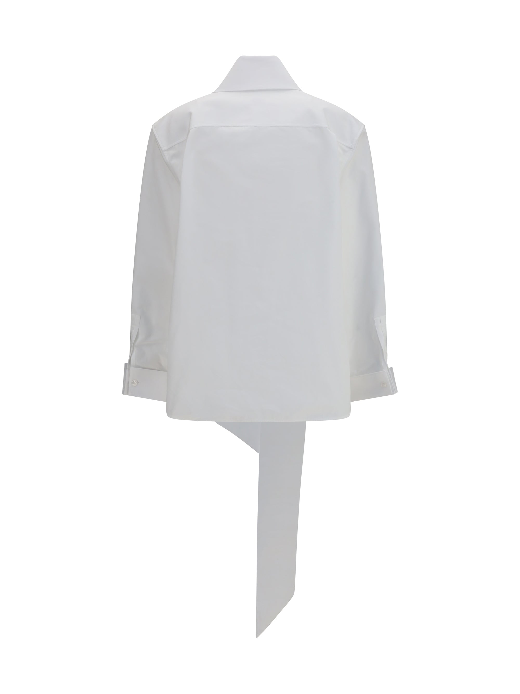 lavallière collar shirt