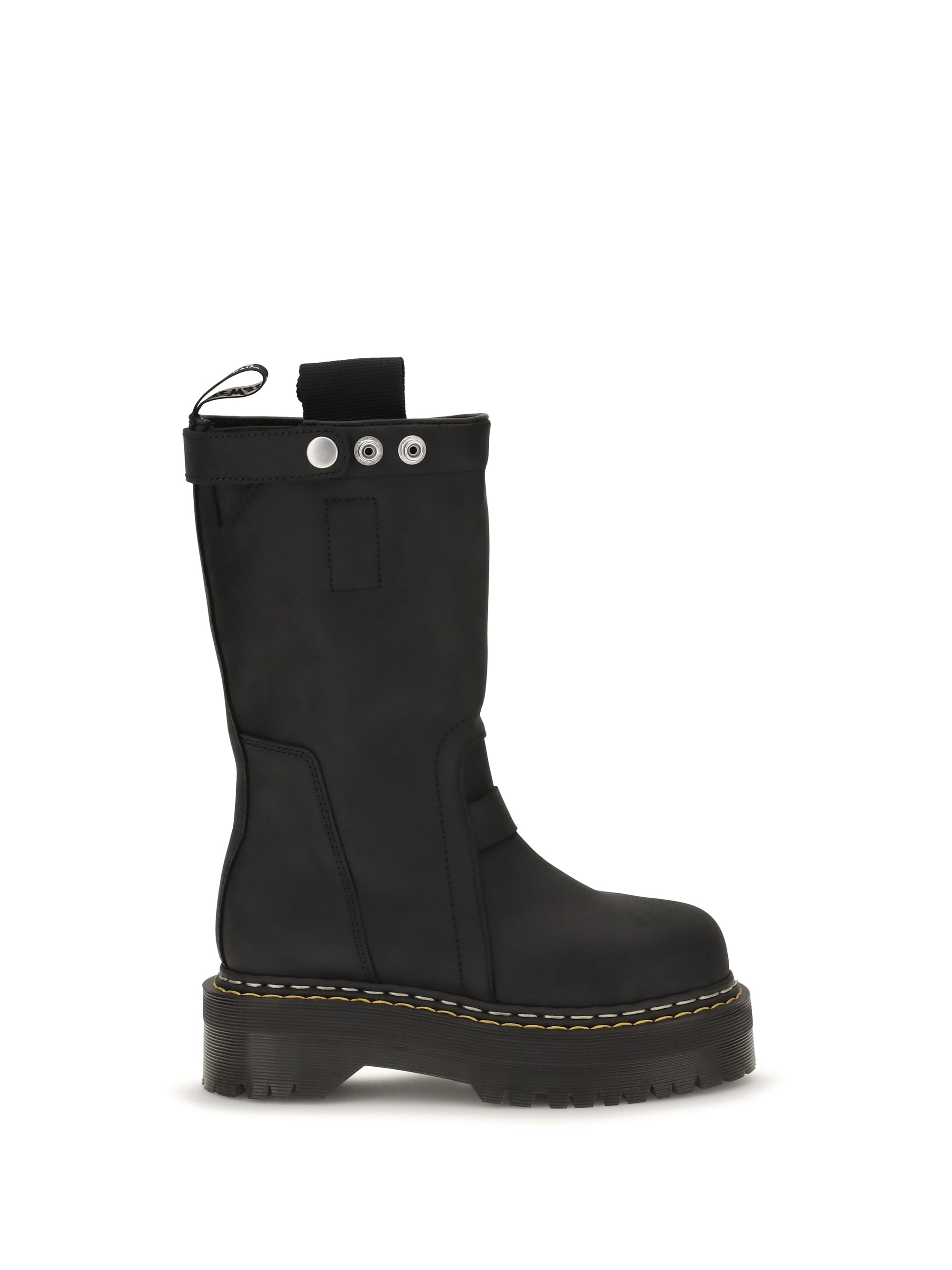 quad sole pull on boots