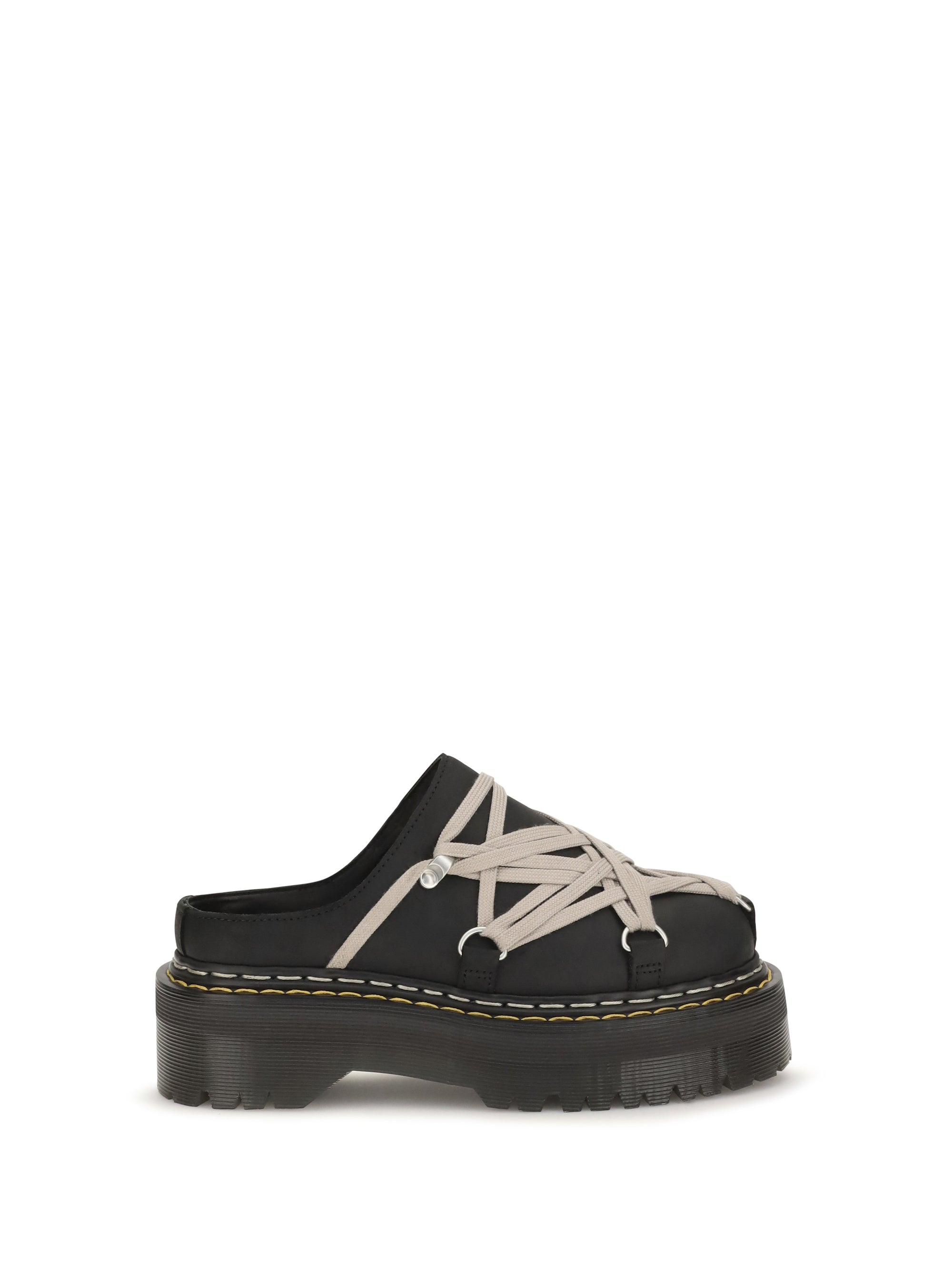 quad sole megalace mules
