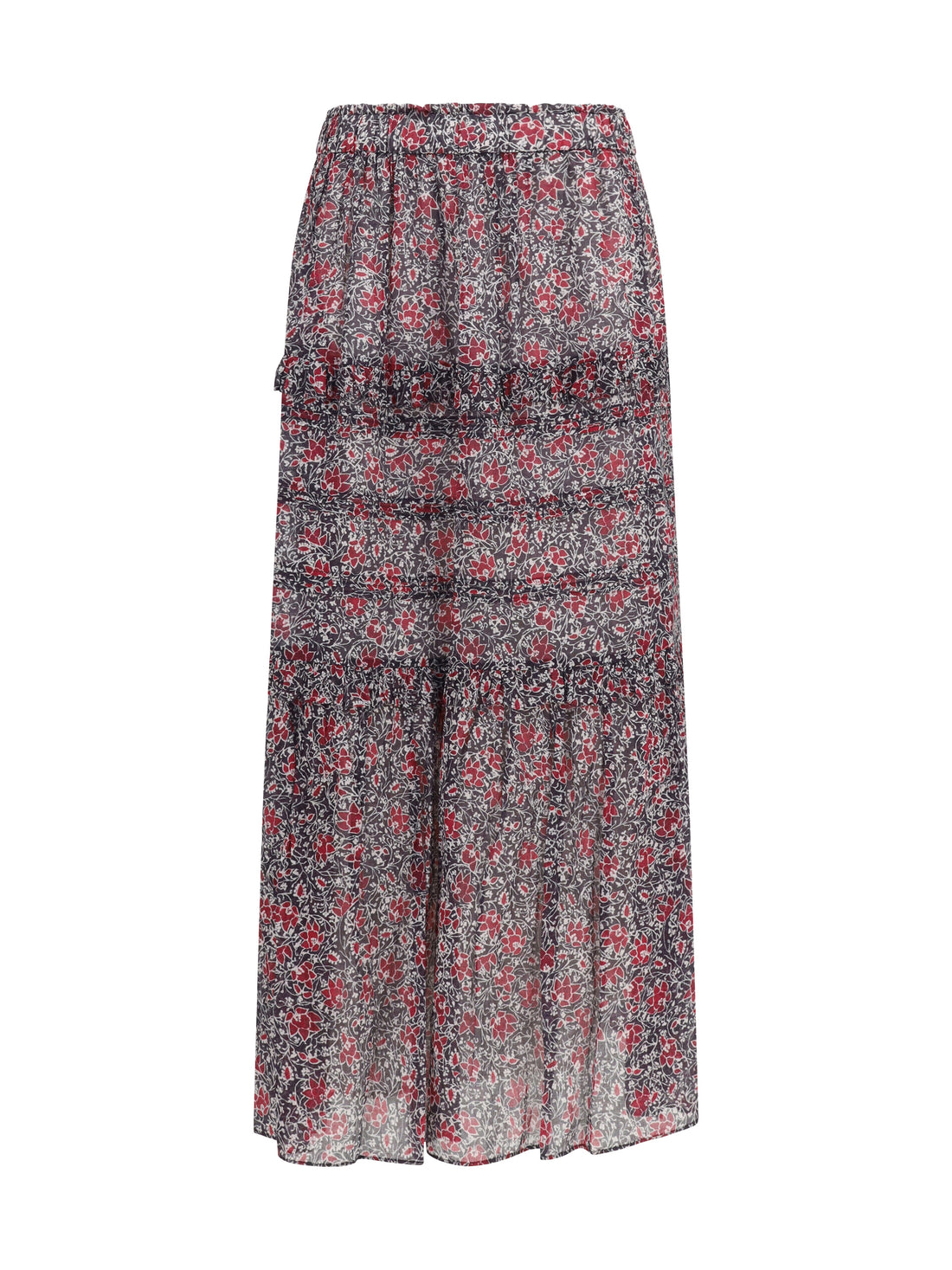 MARANT ETOILE 36  volomia long ruffled skirt