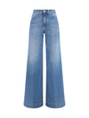 wide-leg jeans