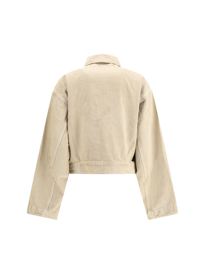 BALENCIAGA 36 workwear crop jacket