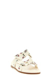 alexandre birman x agua by agua bendita maxi clarita flat sandals in floral pa