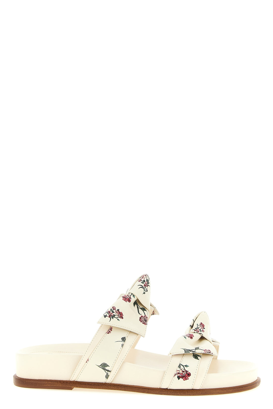 ALEXANDRE BIRMAN 37 alexandre birman x agua by agua bendita maxi clarita flat sandals in floral pa