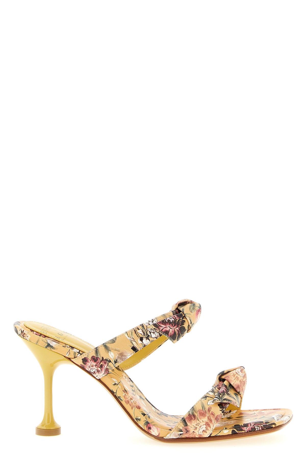 alexandre birman x agua by agua bendita clarita square flare sandals in floral