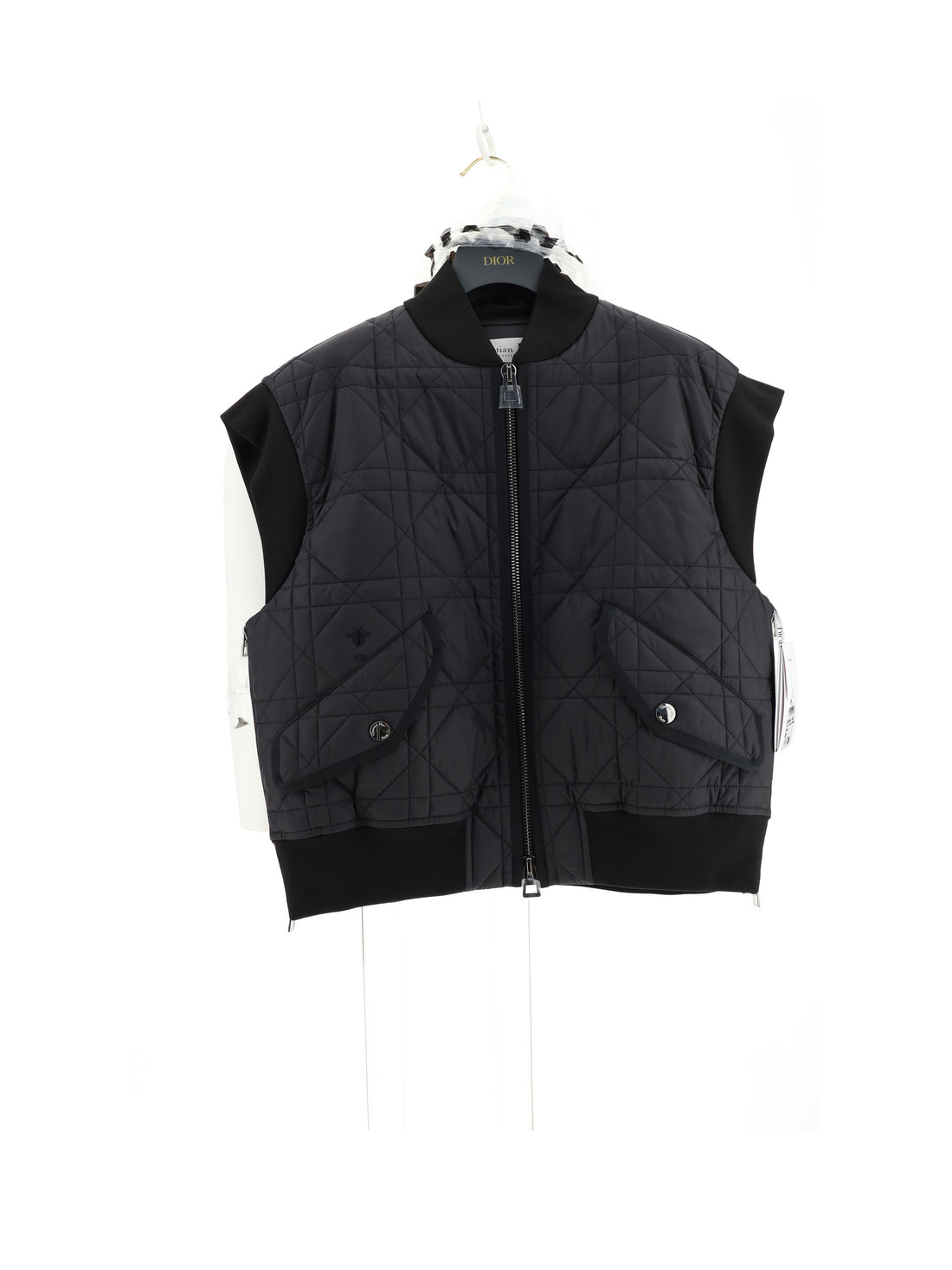 DIOR 38 pp-gilet db+ab-cannage
