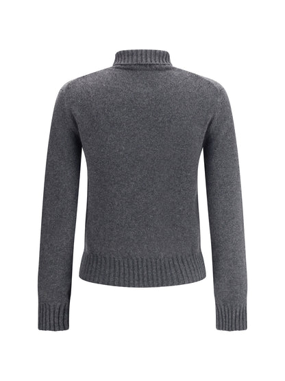 AMI PARIS L ami de coeur turtleneck sweater