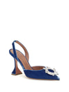 begum velvet slingback sandals