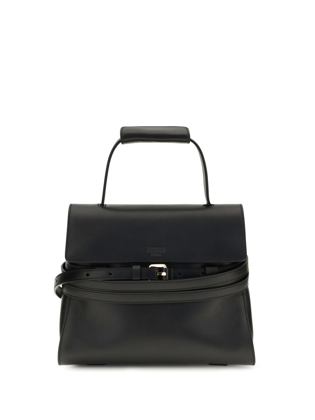 MOSCHINO OS buckle shoulder bag