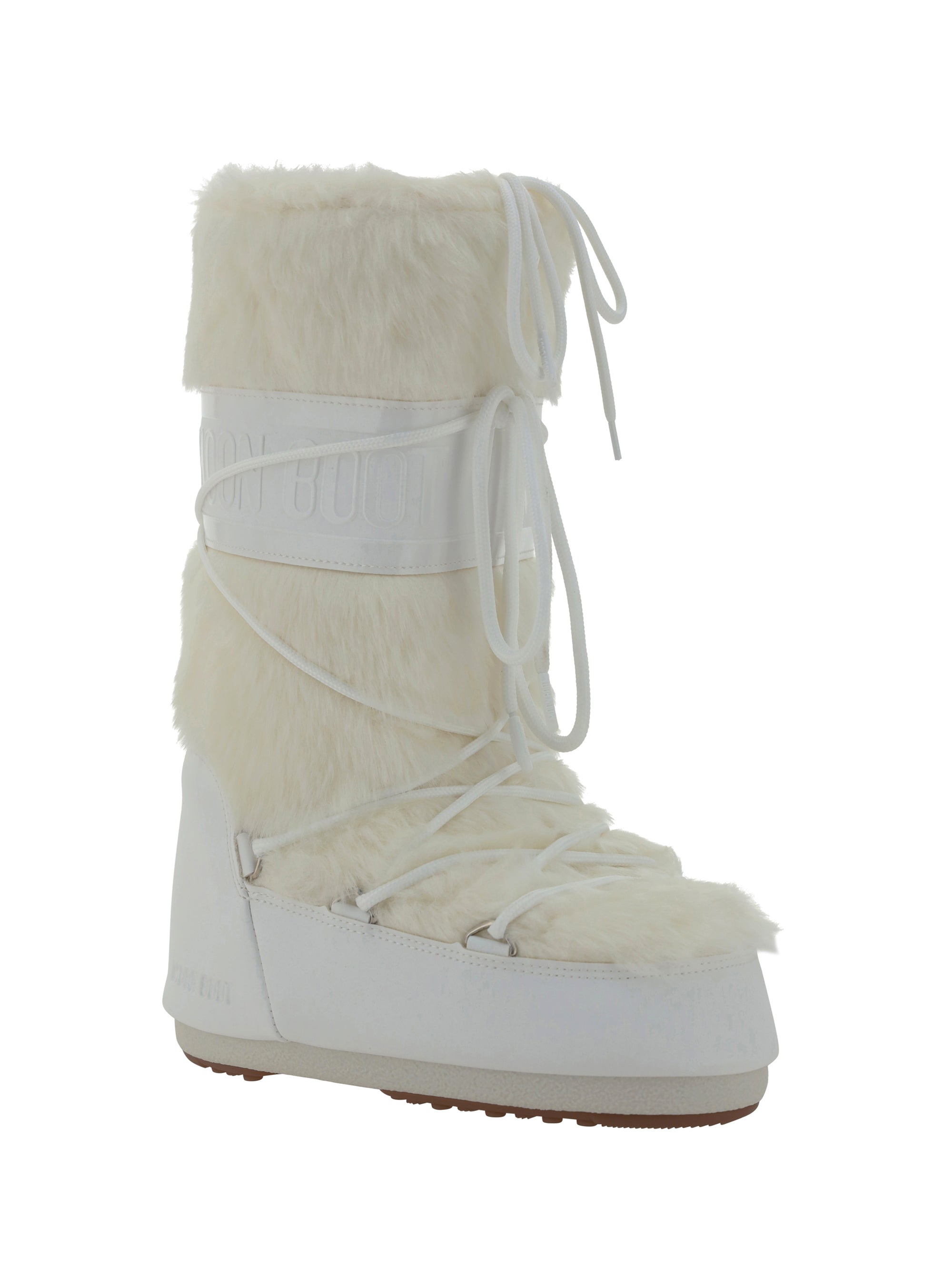 icon faux fur boots