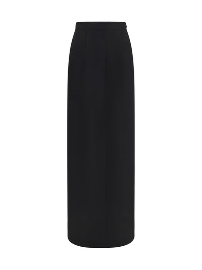 long skirt with back slit