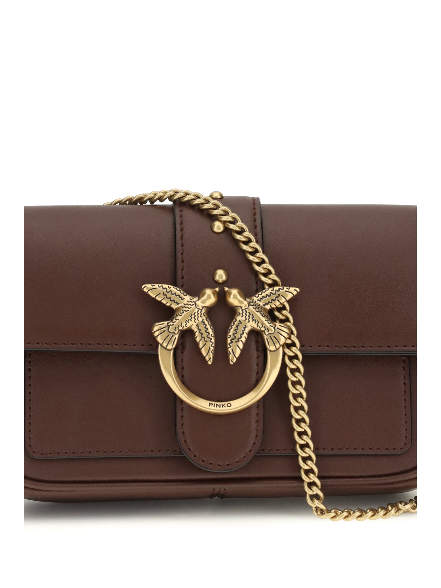 PINKO OS love one shoulder bag