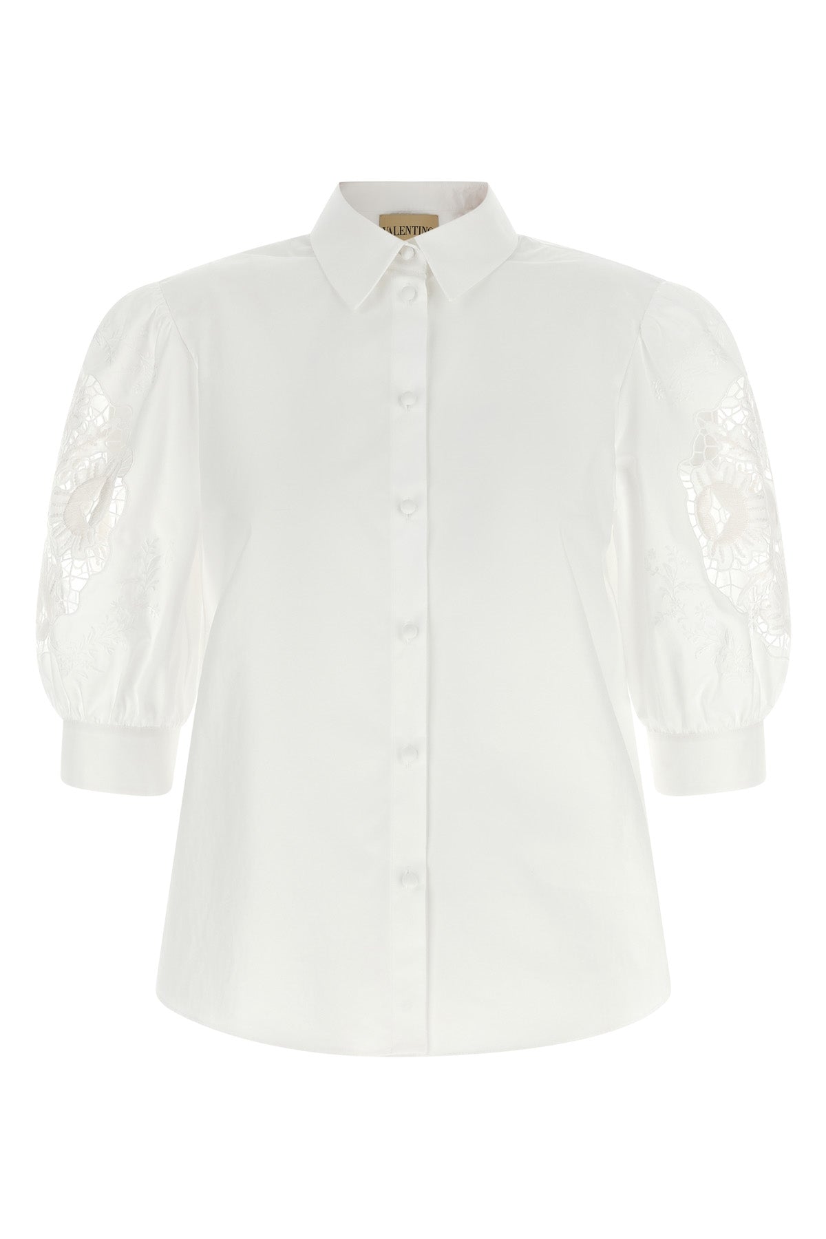 the valentino garavani cotton poplin shirt redefines classic tailoring through i