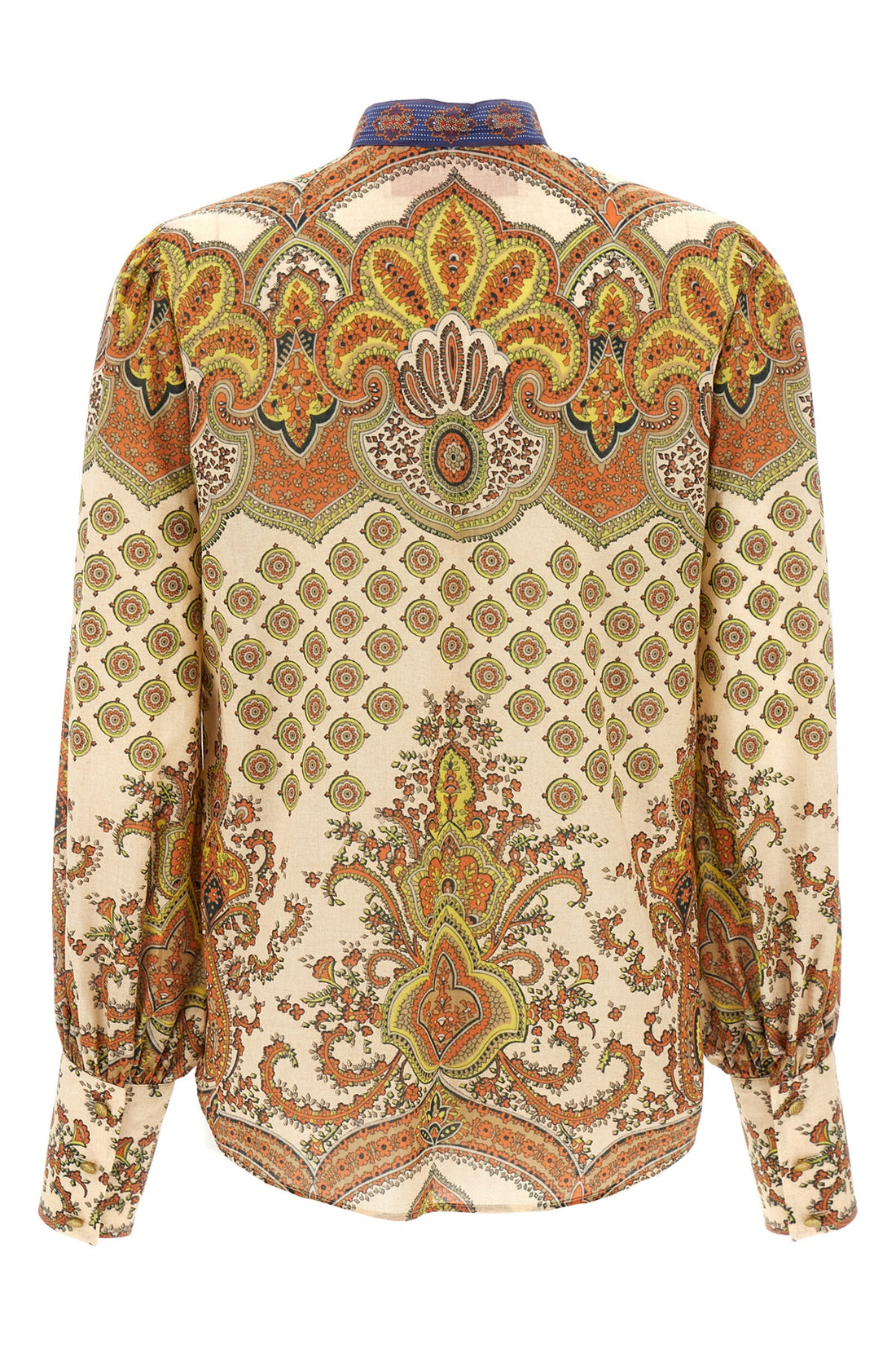 VALENTINO GARAVANI 42 voyage imaginaire cotton shirt