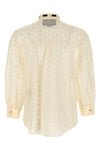 daisy sangallo polka dot shirt