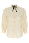 daisy sangallo polka dot shirt