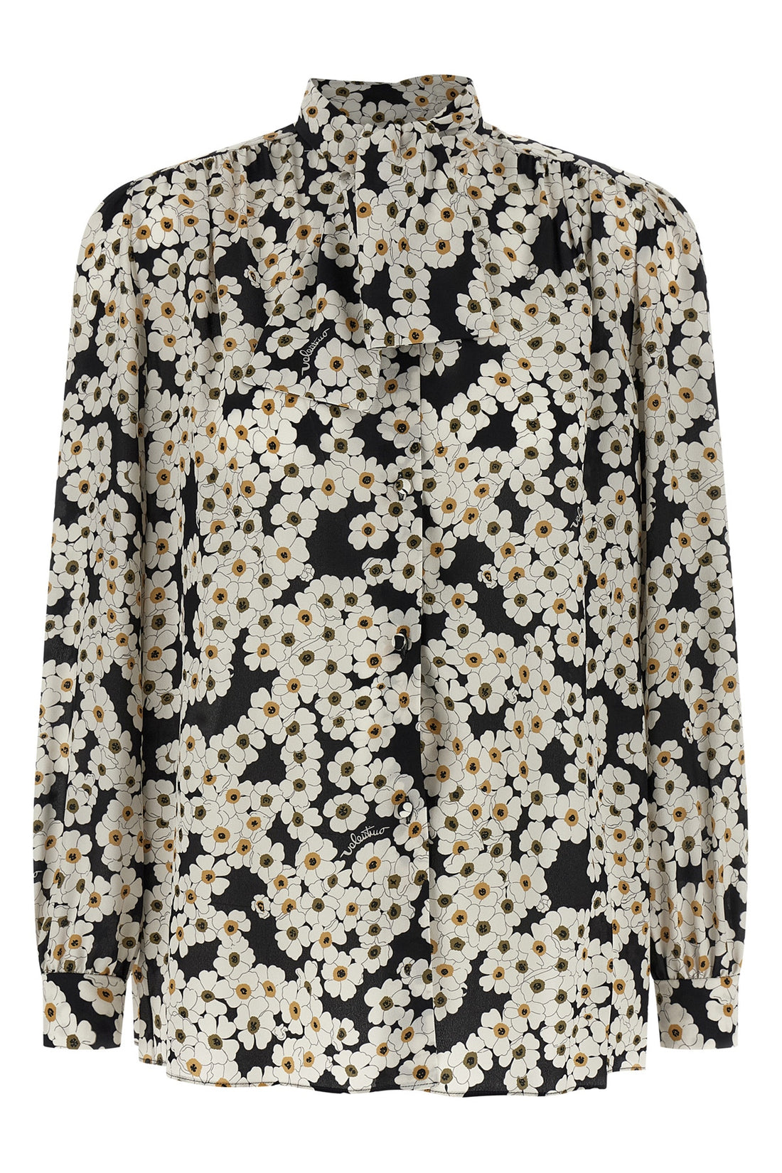 VALENTINO GARAVANI 40 après lhivier crepe de chine shirt