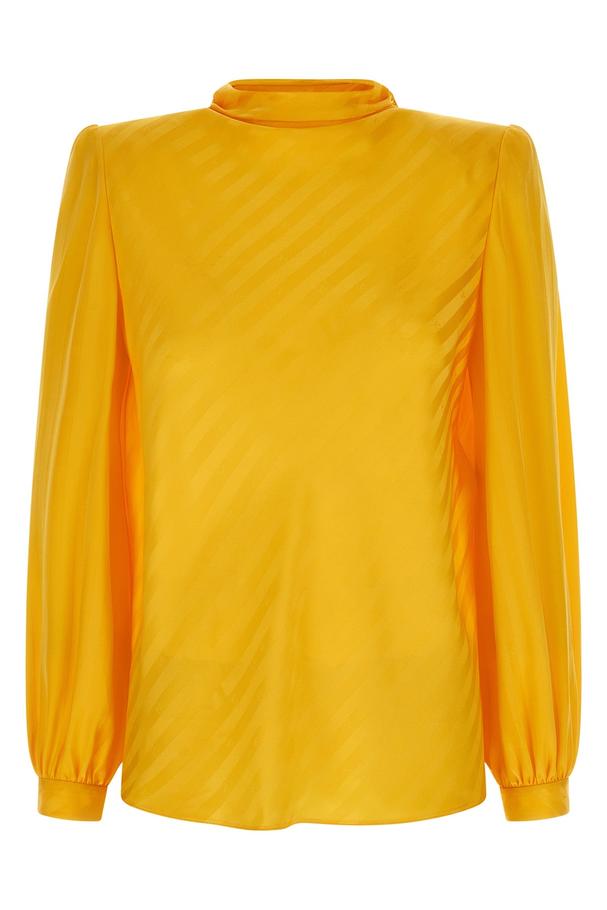 valentino garavanis mossi pure silk shirt stands out for its sartorial constr