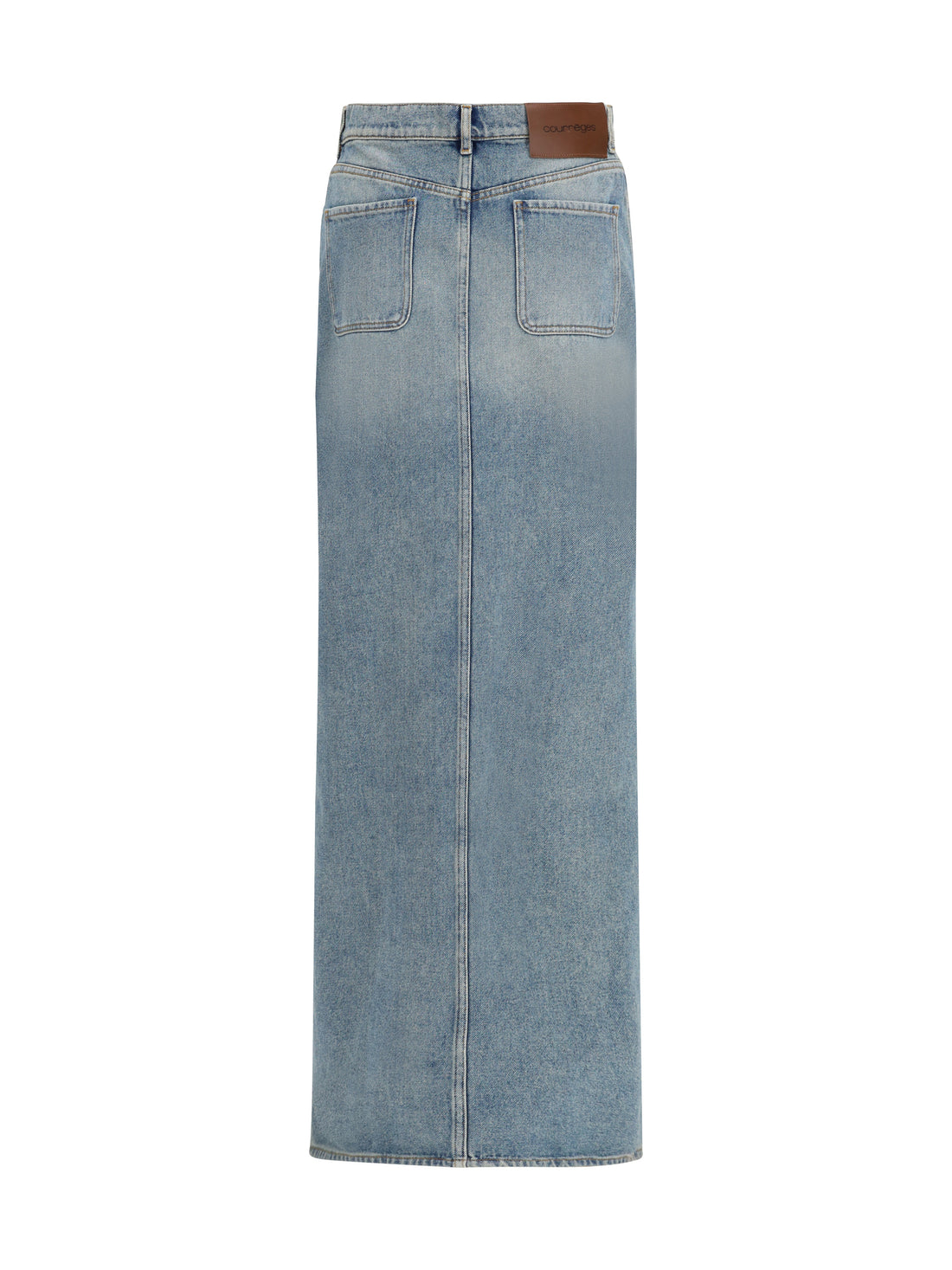 COURRÈGES 25 denim circle skirt 