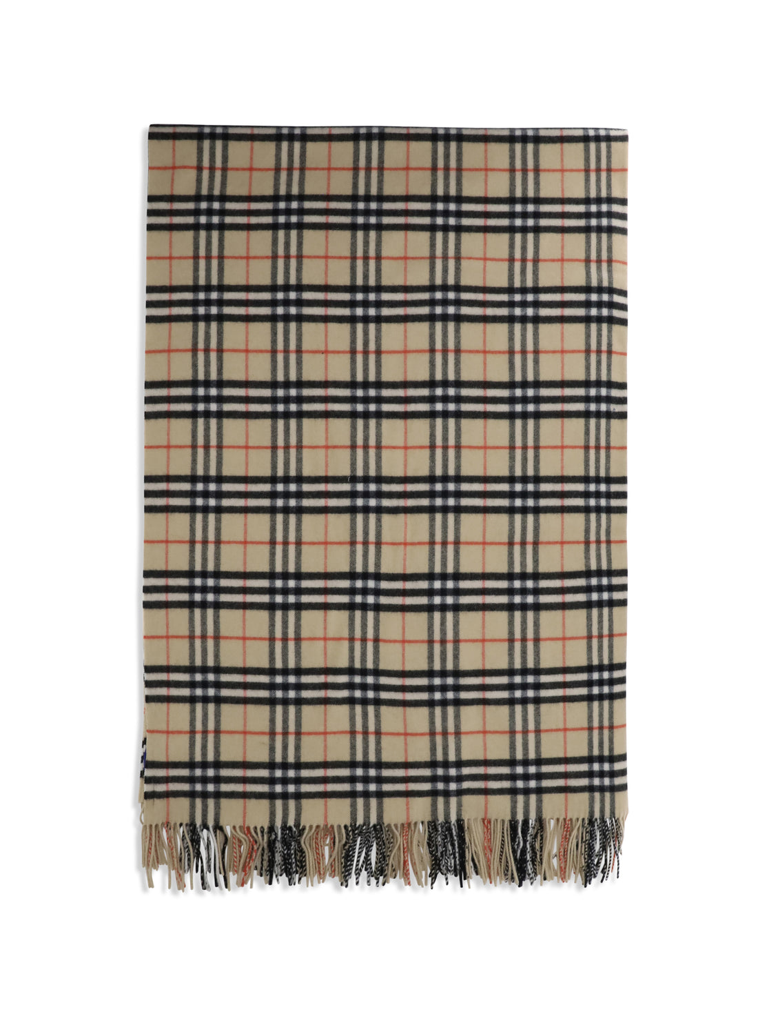 BURBERRY OS cashmere blanket 