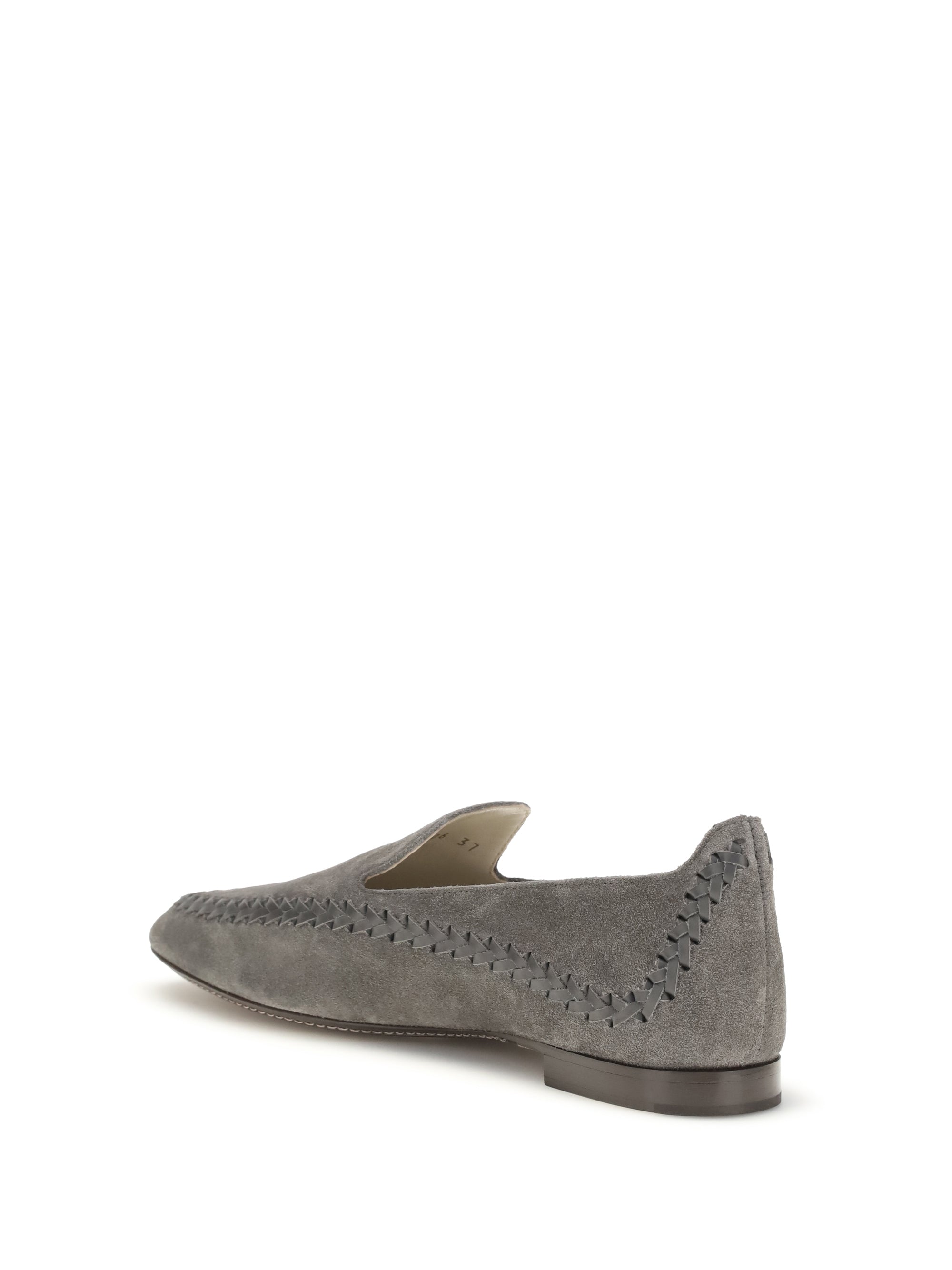 leather loafers
