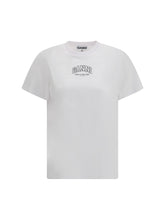 GANNI L crewneck t-shirt 