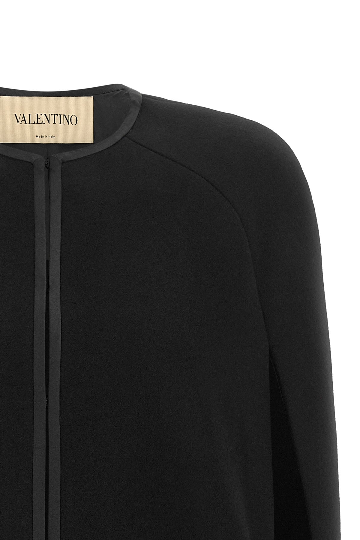 the valentino garavani cape in compact drap