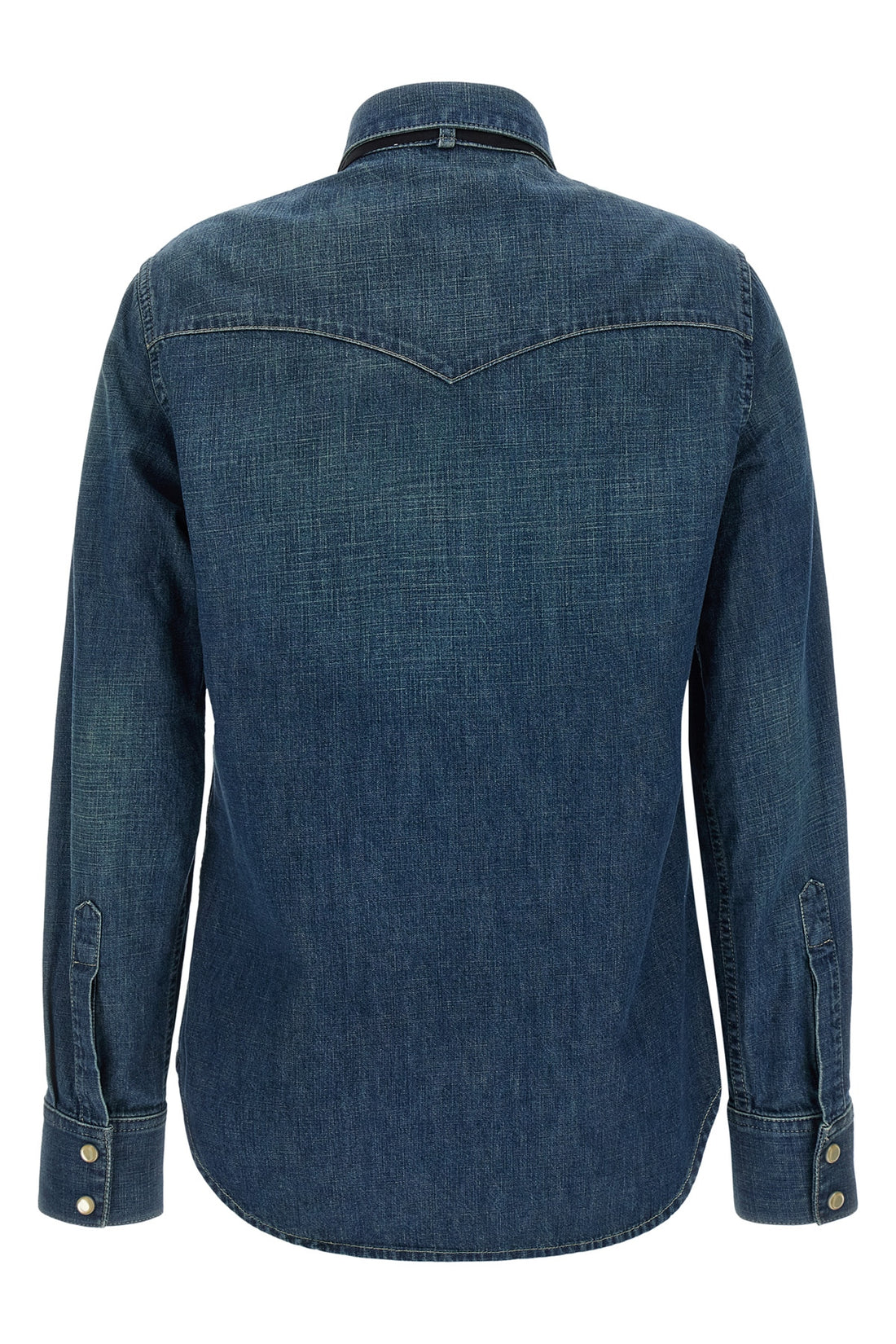 VALENTINO GARAVANI 38 the valentino garavani denim shirt redefines the codes of casual wear through a