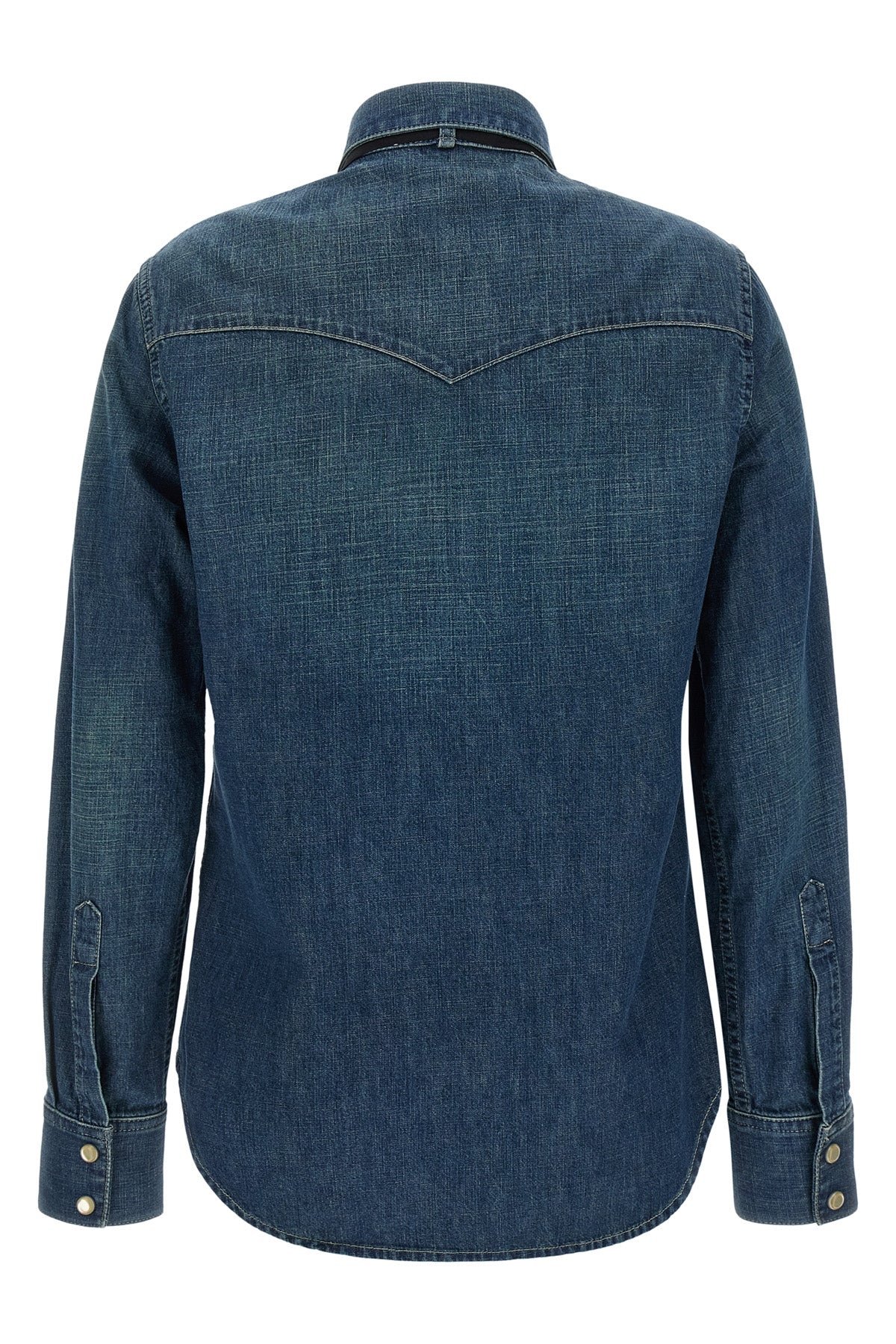 the valentino garavani denim shirt redefines the codes of casual wear through a