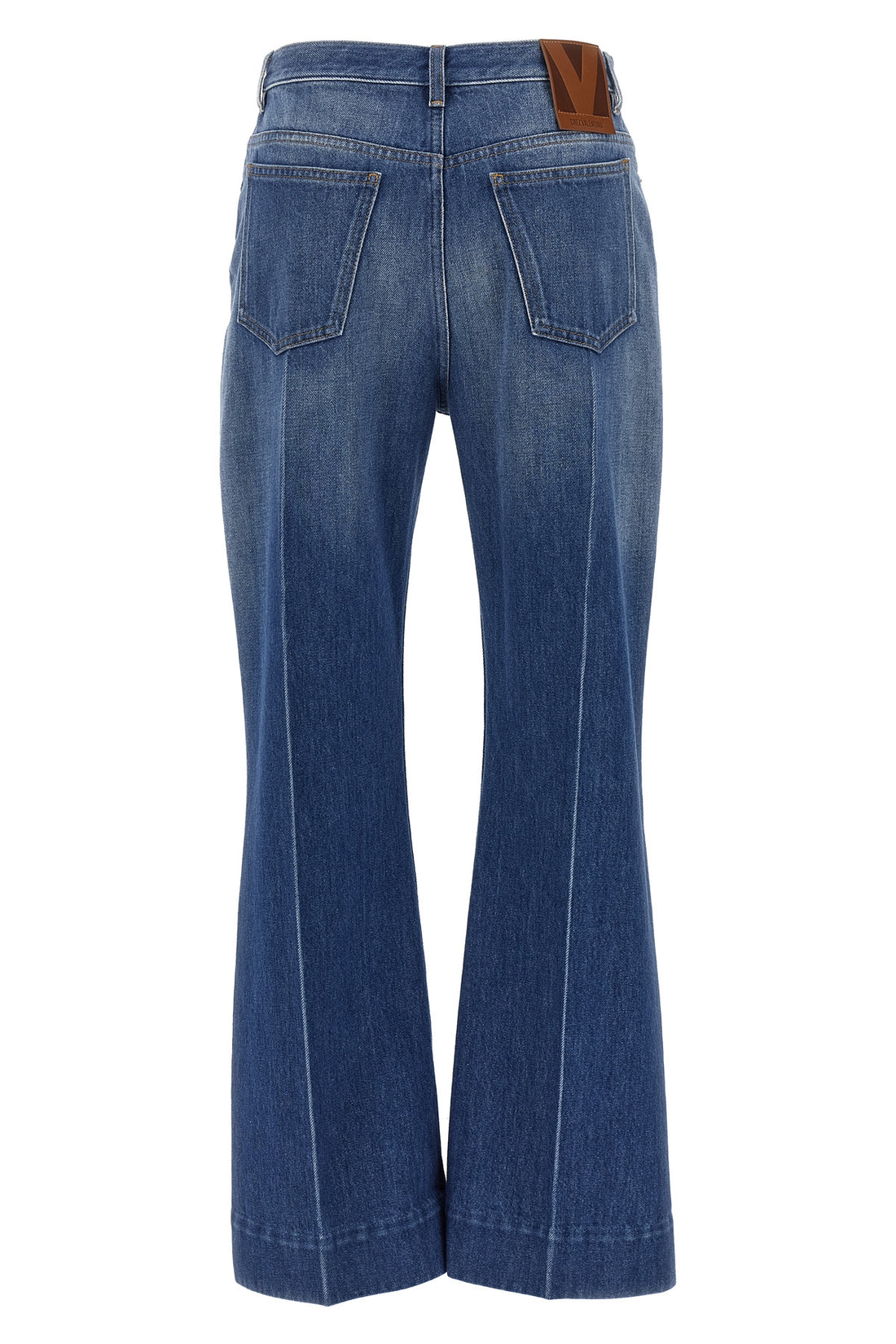 VALENTINO GARAVANI 27 flared leg cotton denim jeans