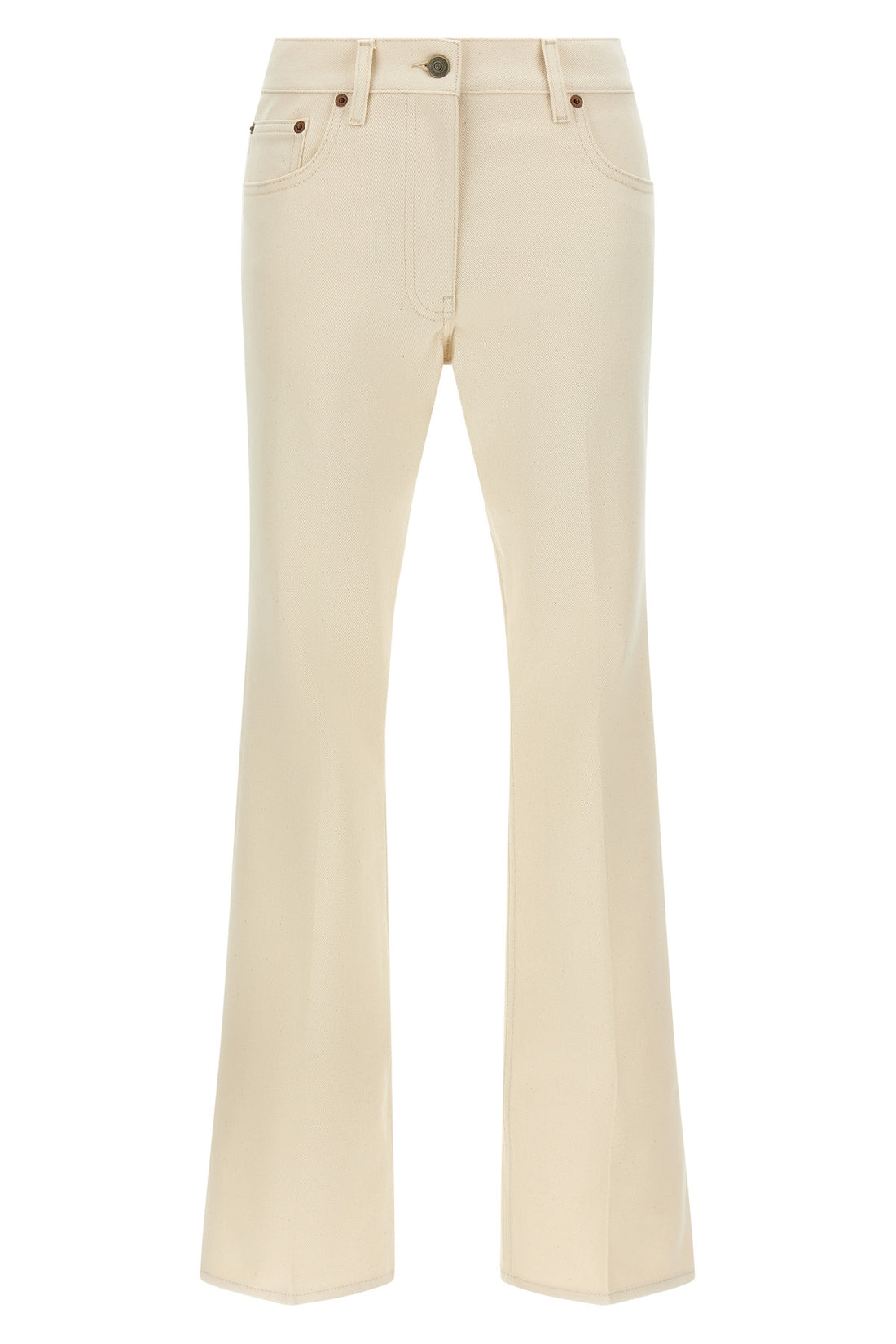 VALENTINO GARAVANI 26 garment-dyed solid denim jeans