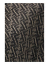 ff zucca wool and cashmere poncho