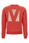 panther lady sweatshirt in brushed cotton