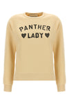 panther lady sweatshirt in brushed cotton