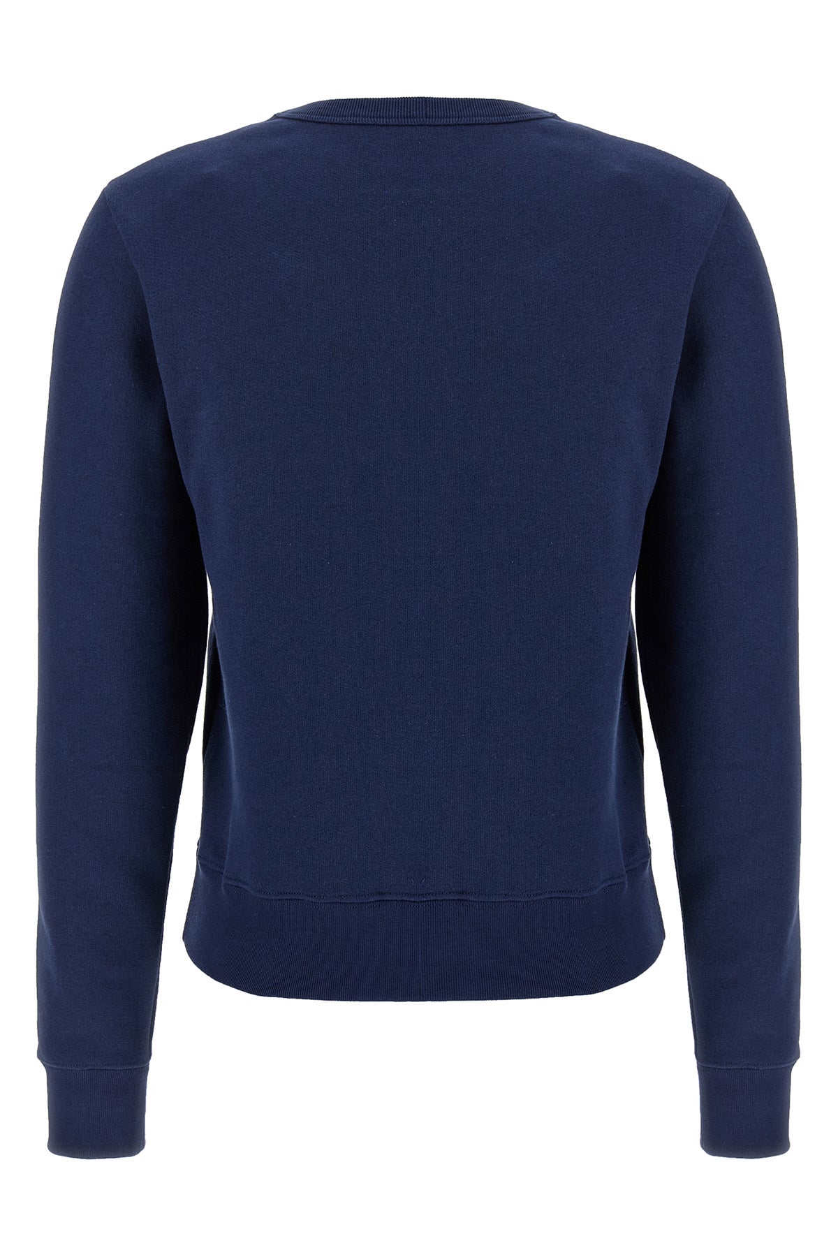 chez valentino sweatshirt in brushed cotton