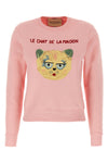 le chat de la maison sweatshirt in brushed cotton