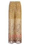 pekin voyage imaginaire paisley print silk pants