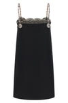 wool and silk mini dress