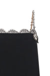 wool and silk mini dress