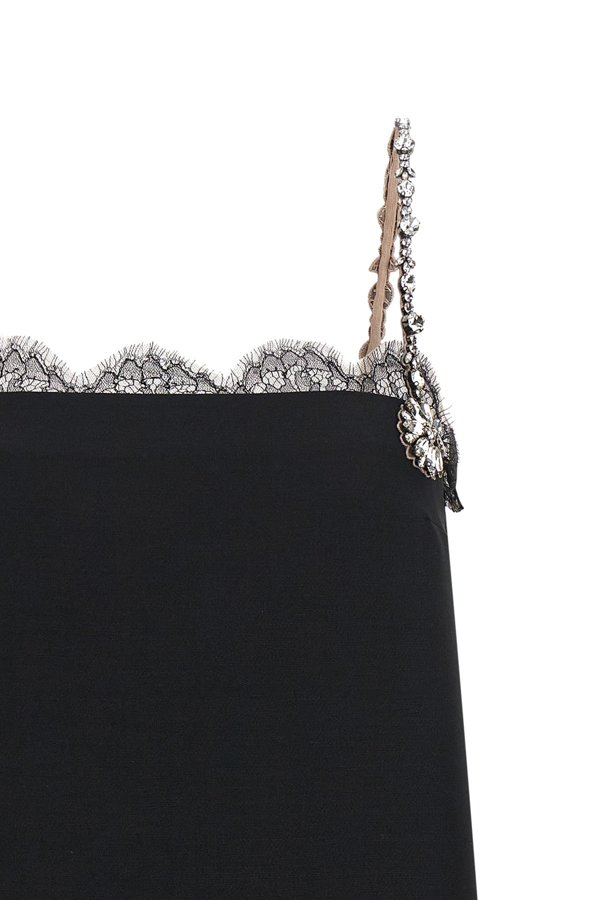 wool and silk mini dress