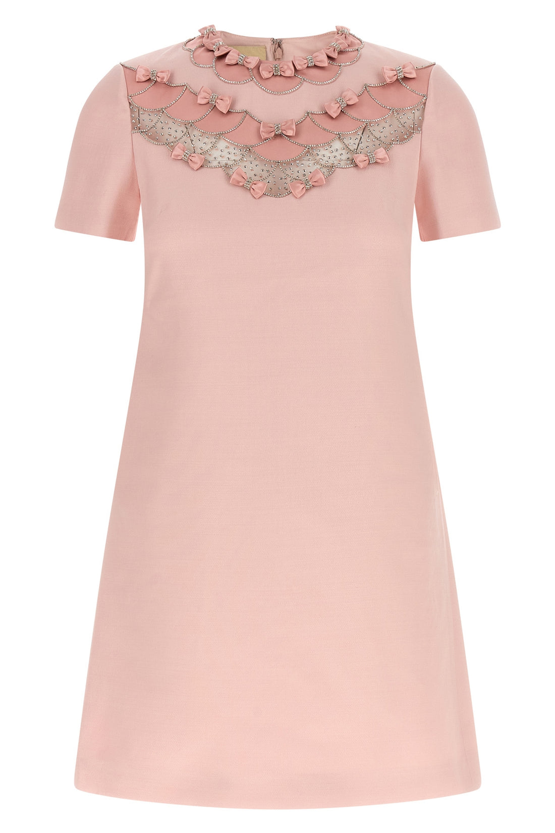 VALENTINO GARAVANI 38 crêpe couture mini dress
