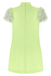 wool crêpe mini dress