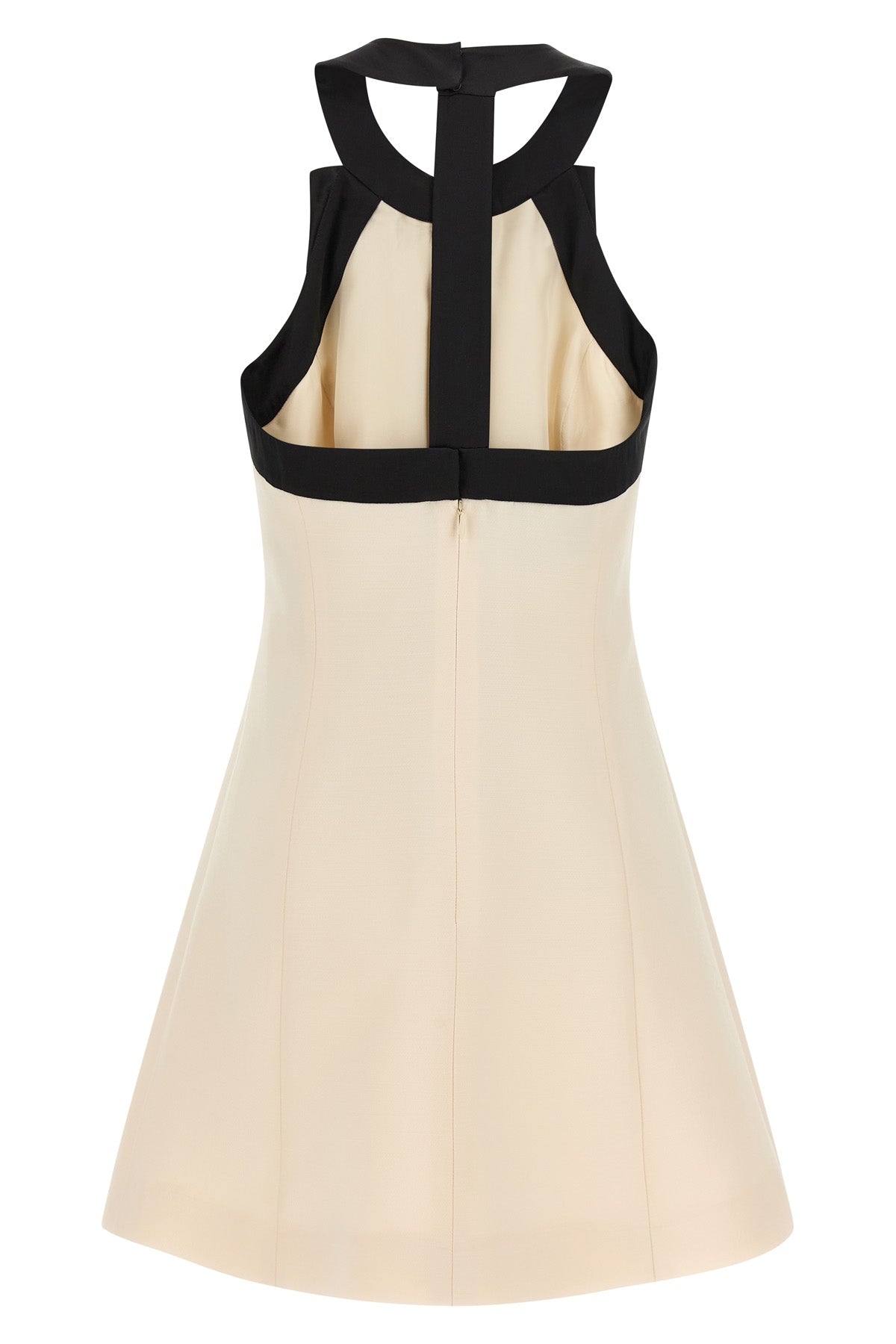 crepe couture mini dress